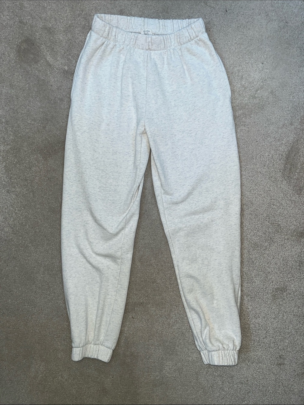 John Galt - Women (1 Size) - Light Gray Cozy Fleece Jogger Pants